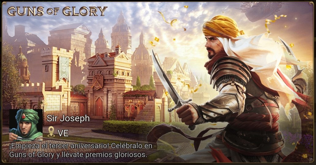[Hot!] ¡Celebra el tercer aniversario en Guns of Glory! gog-news.kingsgroupgames.com/api/gog2ths/th…