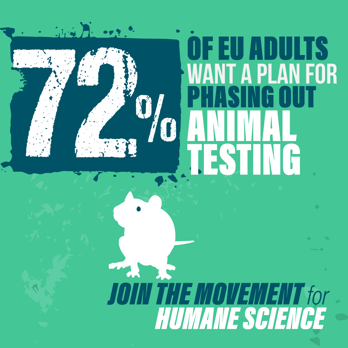 onekindtweet's tweet image. Did you know that 72% of EU adults want a plan for phasing-out animal testing? #EuropeanDayForHumaneScience #Act4AnimalsEU

We need you to make it happen, @EU_Commission/ @Europarl_EN/@EUCouncilPress!