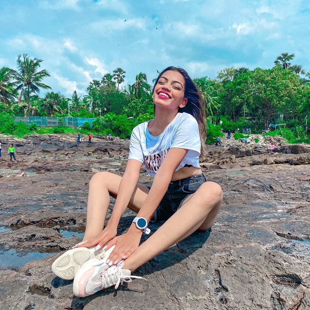 AmazfitIN's tweet image. #FitFrame: We are not the only ones who think @dixitapatell 's smile is because of her amazing workout routine with her very own #VergeLite, right?

#AmazfitIndia #Amazfitfan #NutritionMonth #TeamFit #OnTheVerge