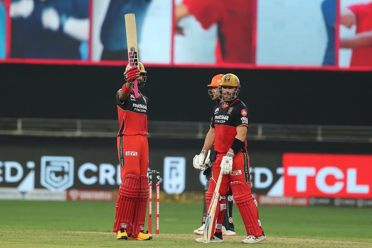 devdpd07's tweet photo. Great way to start the tournament. Special feeling to make my debut. Onto the next one✔️
#PlayBold @RCBTweets https://t.co/O7n1Ah95Vt