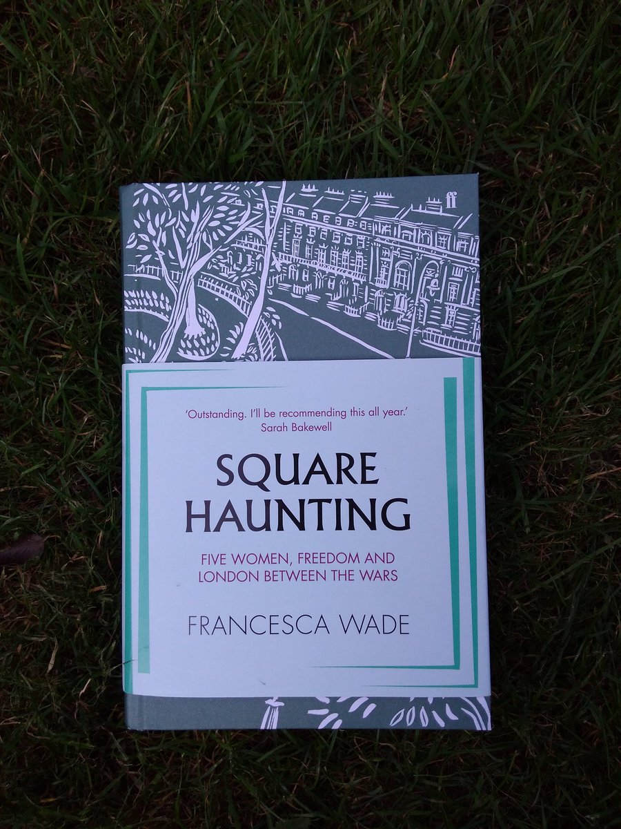 petra_green's tweet photo. Finished #Squarehaunting by @francescawade. Title taken from a line by Virginia Woolf. Such a clever idea, to look at #feminism and women's lives through the prism of where they lived. https://t.co/SWBq20TU5L