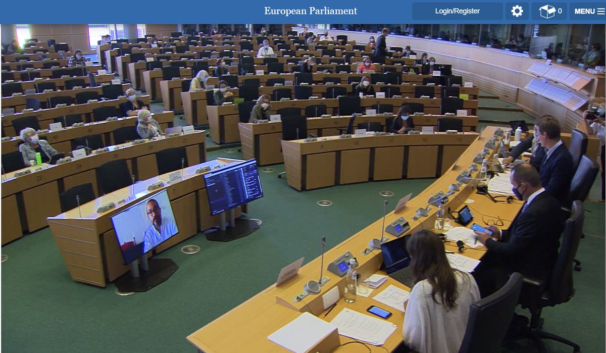 MSF_access's tweet photo. “Intellectual property is promoted as a necessary condition for innovation, but in reality, we often see that IP is a barrier to innovation, including #vaccines.”MSF’s Sid Wong in 🇪🇺@EU_Environment public hearing on #COVID19 vaccine access. https://t.co/BCGX6h5nV3