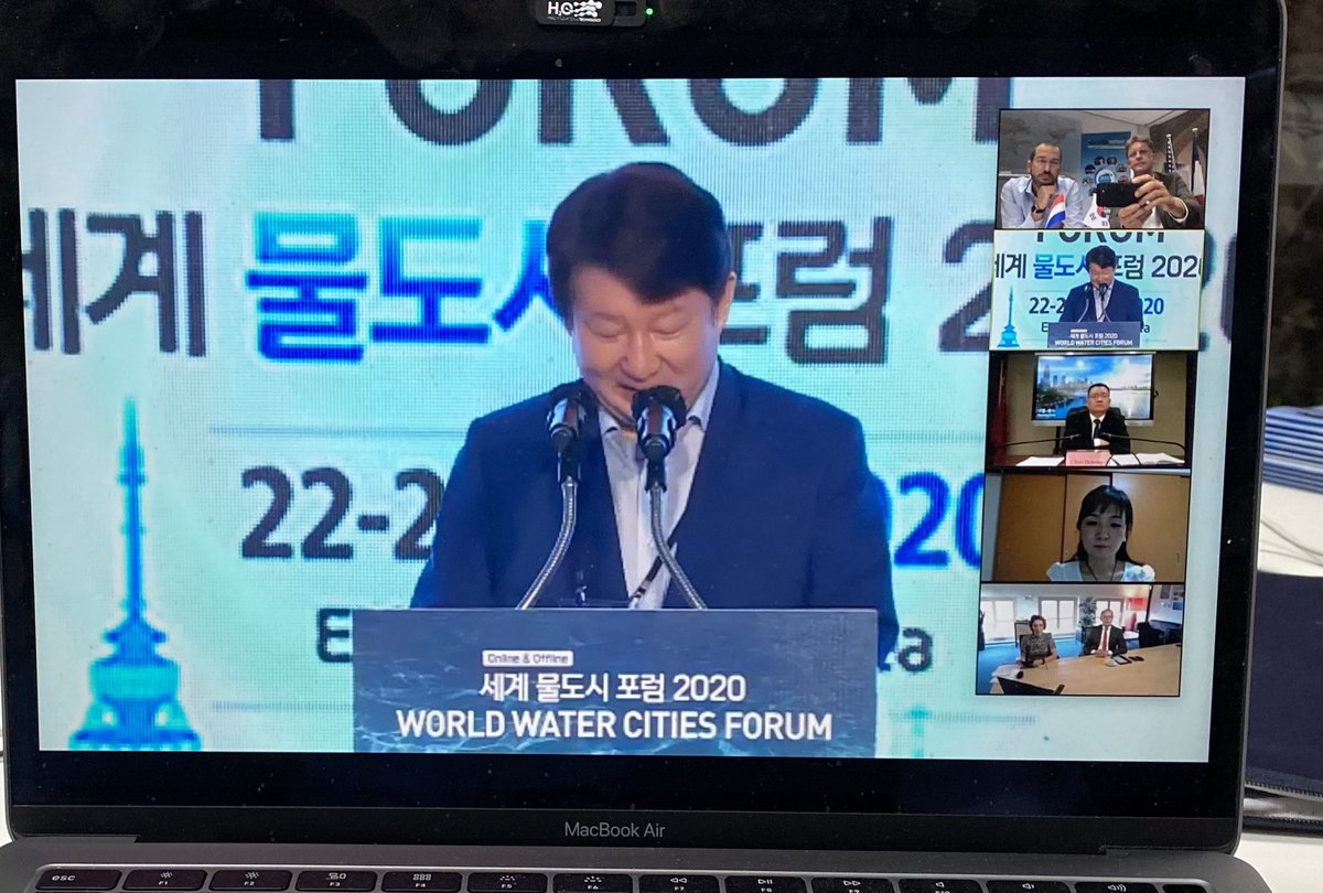 60Heinstein's tweet photo. Today @WaterAllianceNL @Watercampus together with @Gemeente_Lwd participate in World Water Cities Forum 2020 #exco #Daegu @HubAlliance https://t.co/DdxrQMV5lE