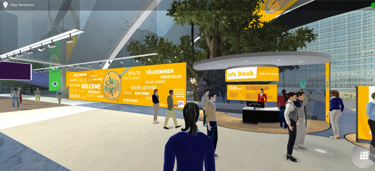 EUScienceInnov's tweet photo. Welcome to #ScienceIsWonderful at the #RIDaysEU!
You can navigate between 🔬 40 R&I stands & pavilions as an avatar, interact with its attendees & connect science & fun! 👋🎲🧪
Discover it now ⬇️
https://t.co/ay3uCX1fSa https://t.co/2B1sm98Aom