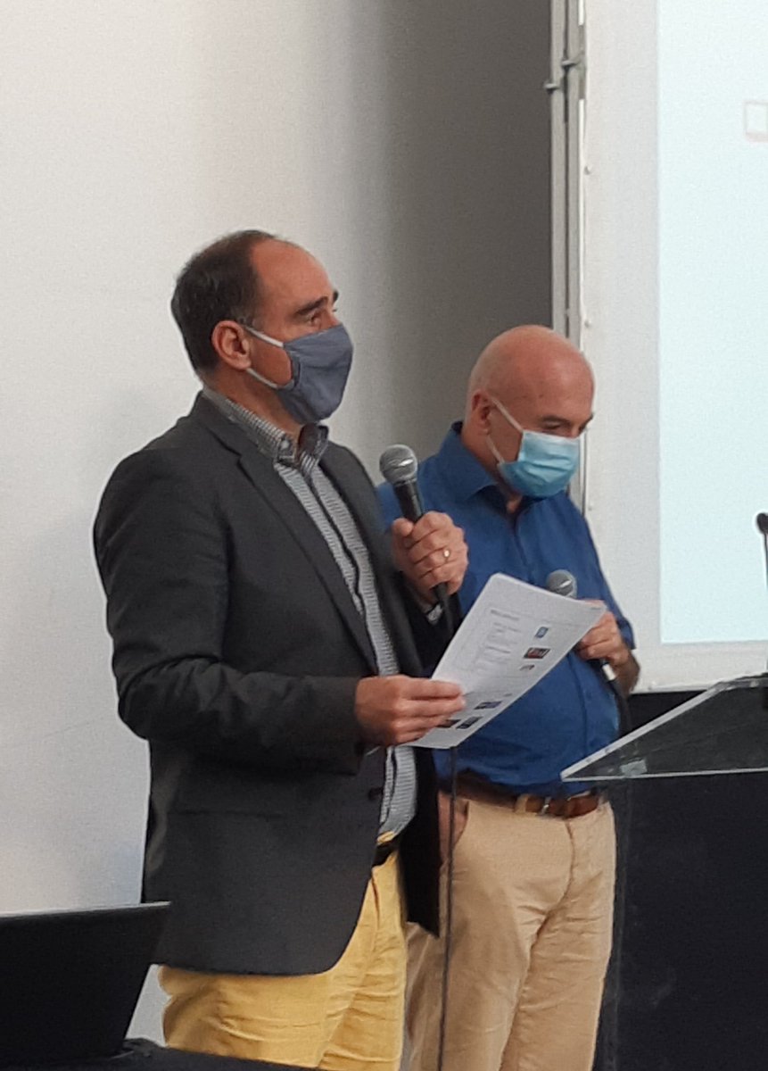 LaurentAdiceam's tweet photo. Journée de rentrée du @cfrt  , @jourduseigneur , @RedactionDMET à la Maison #LesMetallos / LES  OBJECTIFS CONFIRMES 💪 avec @BonnetEman, DG et @hubert_thierry, producteur https://t.co/oaBc3FwVt5