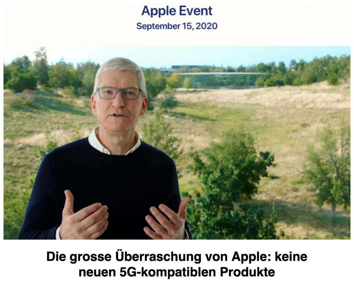 Zeitpunkt8's tweet photo. Der grösste #TechKonzern #Apple glaubt offensichtlich nicht an die nächste #MobilfunkGeneration und verschiebt die Lancierung seines #5G-Mobiltelefons ohne Angabe eines neuen Datums.
https://t.co/Xl2s6L8cCn
#ZeitpunktCH https://t.co/ZHON27HAqB