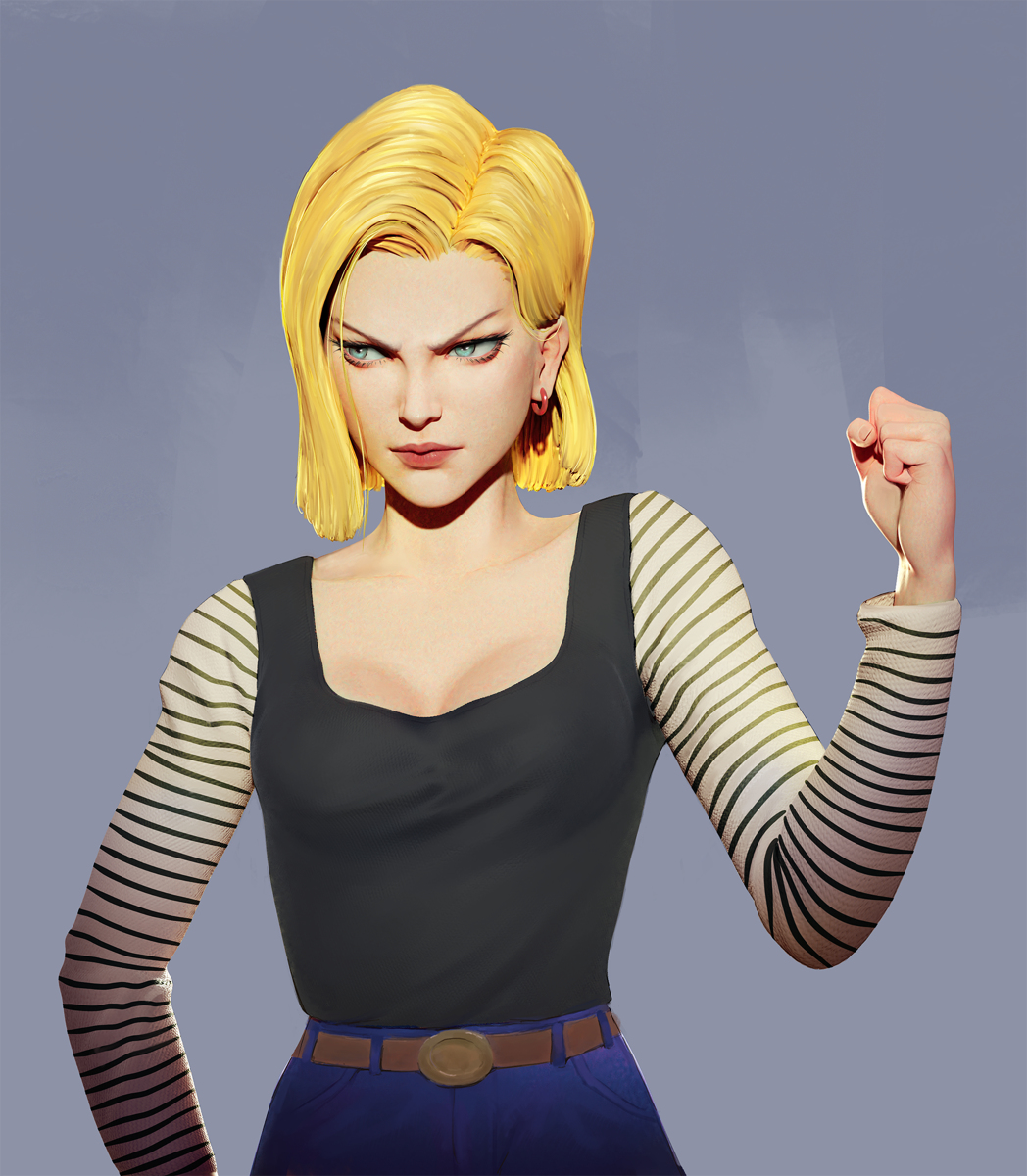 Android 18 #painting #fanart #anime #paint #procreate #iPadPro #DRAGONBALL #blender #android18 #photoshop pixiv.net/artworks/84542…