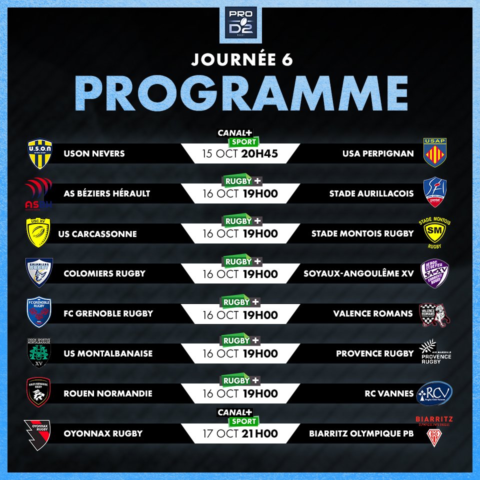 Calendrier Usap 2023 Tom Ecochard (@Tomecochard) / Twitter