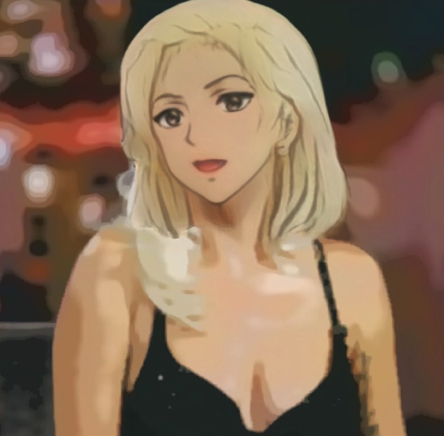 PktTanny's tweet photo. If lady gaga was in anime ❤️💖 //I used filter on Snapchat https://t.co/hTVwBAQ40L