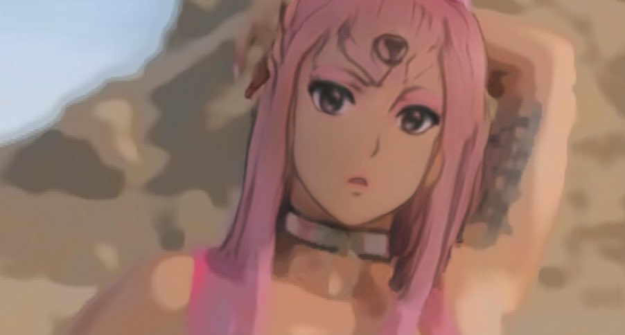PktTanny's tweet photo. If lady gaga was in anime ❤️💖 //I used filter on Snapchat https://t.co/hTVwBAQ40L