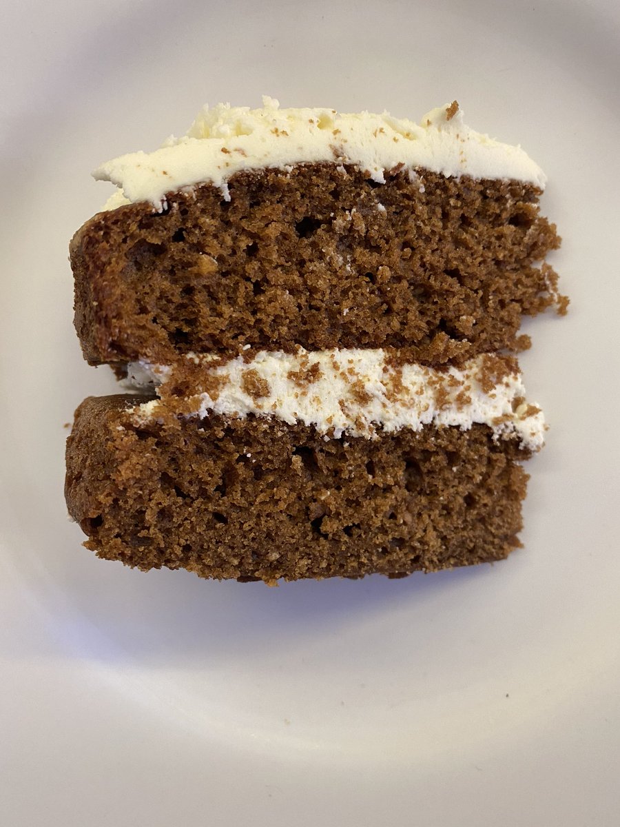 Tania is going retro... #ginger #cake with a #spicy #buttercream filling! #homemade #fresh #delicious #Westerham #shoplocal #independent