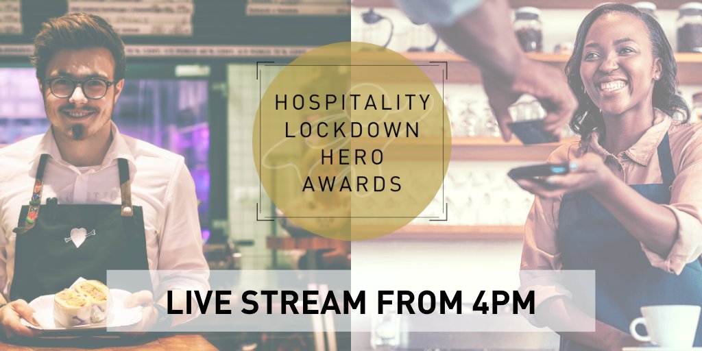 We received a huge number of nominations across our Hospitality Lockdown Hero Awards categories &amp; this afternoon those 523 nominations will become just 8 worthy winners! 

Subscribe to our YouTube account and tune in from 4pm!👉 bit.ly/2RPZQNa
