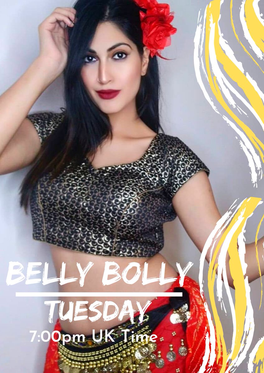 AbsoluteBolly's tweet image. Today with Juhee from 7-8 pm Our Online #BellyBolly Dance Class on @zoom
To book:  absolutebollywood.co.uk/classes-course… 
The song today is: youtube.com/watch?v=_uUdJa… 
#osakisaki #bellydance #zoomdanceclass #onlinedance #onlinedanceclass #danceclass #bollywooddance