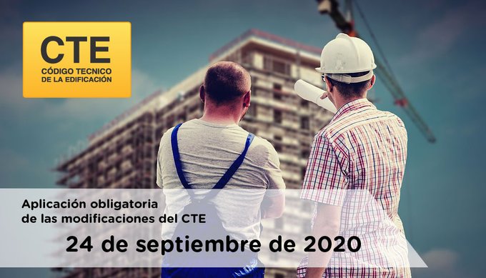 coamalaga's tweet photo. 🔴  Recuerda que el próximo jueves se pondrá en marcha la aplicación obligatoria de las modificaciones del CTE aprobadas en el Real Decreto 732/2019. 

Conoce las novedades de este documento, donde el papel de los #arquitectos es fundamental.👇
https://t.co/fT14fdKUYt https://t.co/6APWAqq4eV