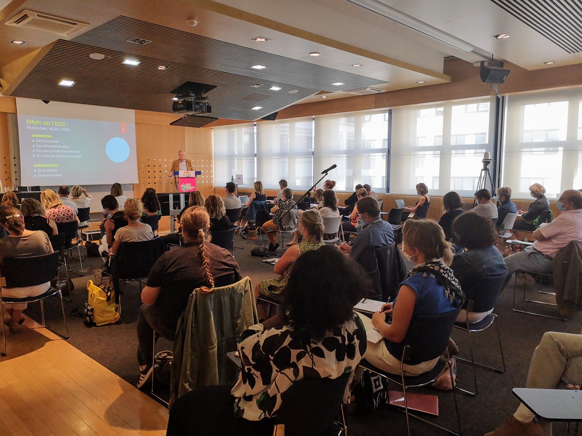 events_tms's tweet photo. L'équipe TMS Events est très heureuse d'avoir accueilli en présentiel les participants de Journée de Management &amp; Coordination en #EHPAD jeudi dernier à la #CCINantes.
Une journée riche en échanges même avec les gestes barrières. https://t.co/YMOwdU3dXB