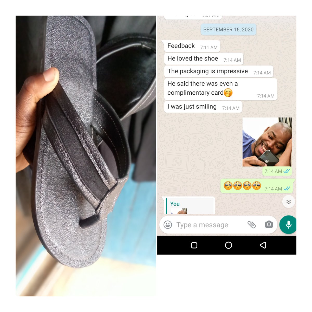 ikechukwuobial1's tweet photo. Reviews are the lifewire of Business. Let me drop some here. RT if this appears on your timeline. Someone need to see this.
#schoolsreopening
#josforemostshoemaker
#slides
#josbased
#proudlyNigerian
@akeula_trendy @AbdulMahmud01 @Giannis_An34 @Ambnaturalora @mizhansg https://t.co/Gq6Wwe6pZk