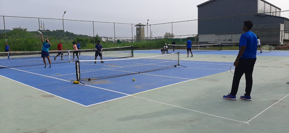 thepwcclub's tweet photo. Touchtennis demo session was held at ThePWC this weekend. Here are a few glimpses of members enjoying this fun new sport.

#tennis #touchtennis #foammball #fungame #stayfit #racketgame #smallcourtbigfun https://t.co/1YbgZevrcz