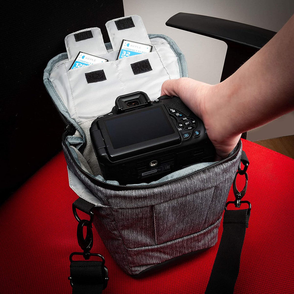 Holster Shoulder Camera Case Bag For Canon EOS 90D,77D,1300D,4000D,2000D,250D 