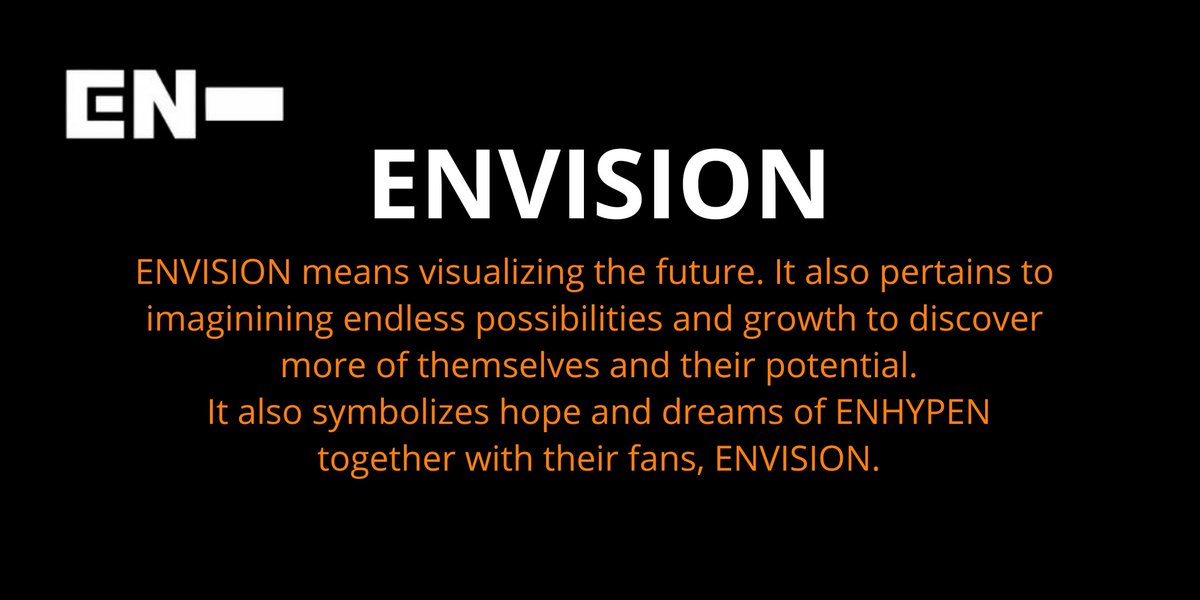 [  #ENHYPEN FAN CLUB NAME SUBMISSIONS THREAD]Here are 3 of the names you guys submitted to our tracker!EntopiaENTRUSENVISION  @ENHYPEN @ENHYPEN_members  #엔하이픈  #ENHYPEN_FandomName