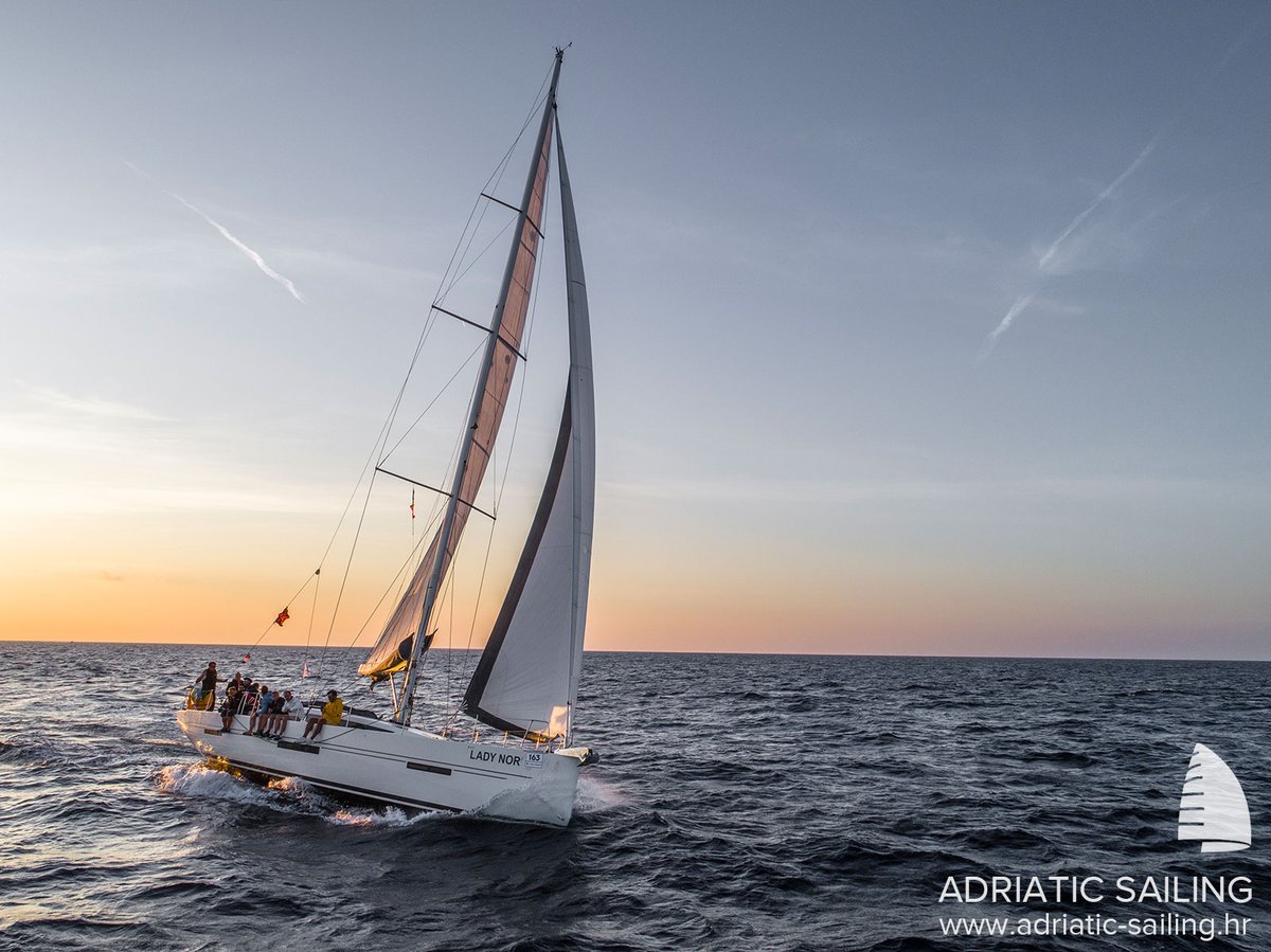 sailingadria's tweet image. Proud to be the only company on the Adriatic that offers 1️⃣0️⃣ top-performance MORE 55 sailing yachts.
The one on this photo is More 55 "LADY NOR" ⛵️🥰
👉 adriatic-sailing.hr ✅
#more55 #more55sailingyachts #sailingyacht #yacht #performance #regatta #more #sailingincroatia