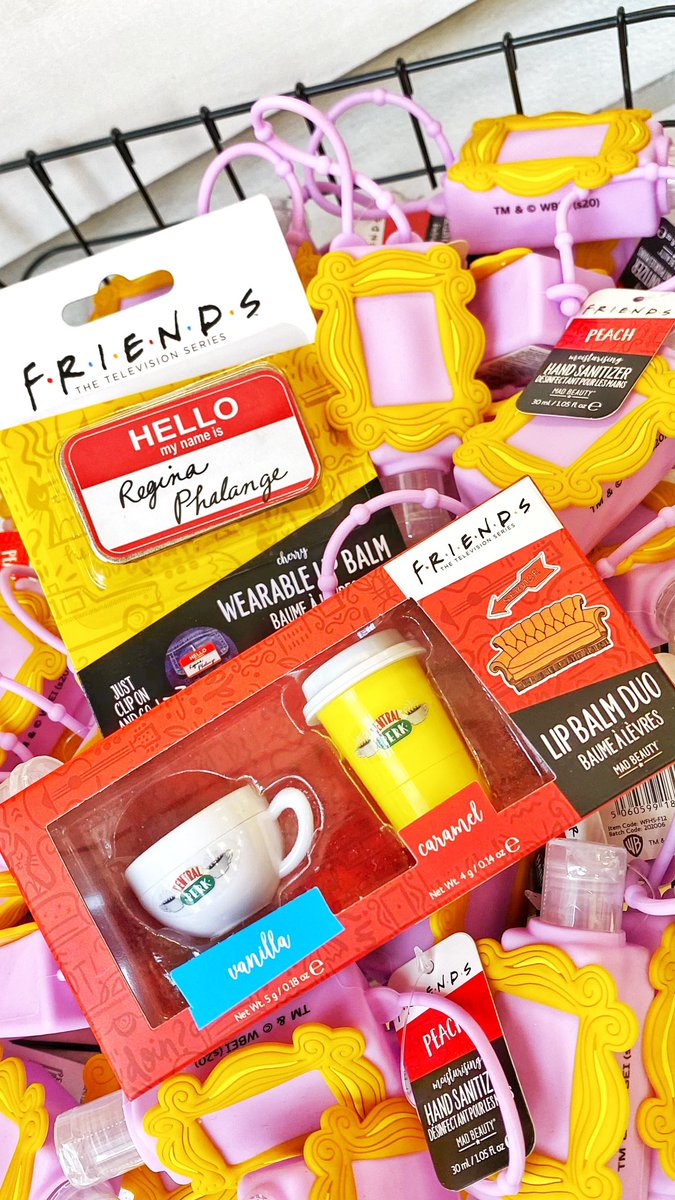 On this day 26 years ago Friends aired its first episode! (22nd September - 1994).
In celebration we have a brilliant Friends themed bath and body range displayed in our giftware department! The perfect gift for Friends fans or a little treat for yourself! 📺