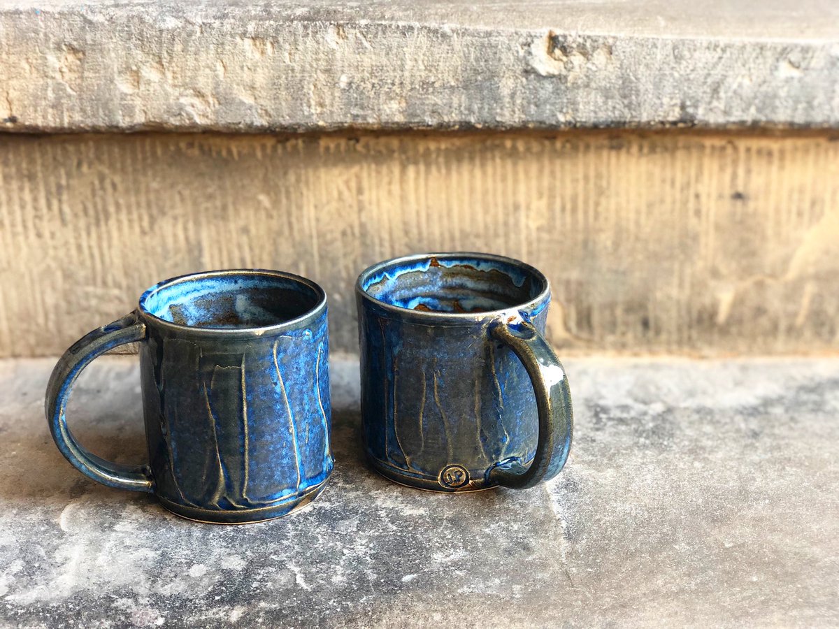 The last one turned out to be quite popular, so I threw a couple more into my last firing 👍🏻.
£20 +p&p.
.

#potter #studiopottery #pottery #ceramic #madeinderbyshire #clay #stoneware #blue #glaze #bespoke #handmade #art #craft #style #homewares #tablewares #thrown #handthrown