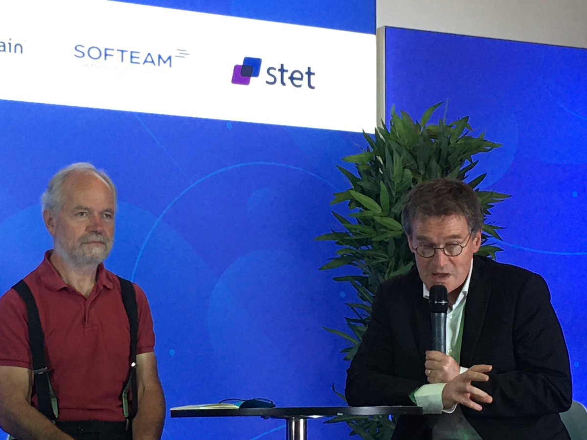 SLebouc's tweet image. Conférence #IBM sur l'automatisation intelligente. Echange entre l'Université Paris Saclay et #IBM : "Avec la plateforme AIDA, le client bénéficie du meilleur des 2 mondes, celui de la recherche académique et de la recherche privée"