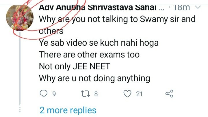 Vivekpandey21's tweet photo. Before NEET JEE case Adv ?
After NEET JEE case Adv gone ?
What is going on ?? 
Now don't come to fight , I am just telling what is right 😅 🙏 

#neetjee2020 #NEET2ForEveryone #jeemainsresult #JEEAdvanced https://t.co/KuPqxMP3ea
