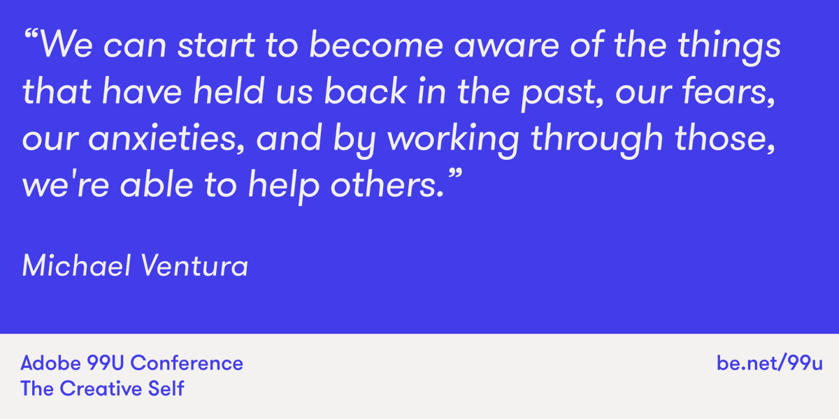 In his #99UConf workshop, Michael Ventura of <a href="/wearesubrosa/">SSR</a> explored different aspects of empathy and how to identify our empathic archetypes. Watch the workshop: adobe99u.co/3fwz7Pn