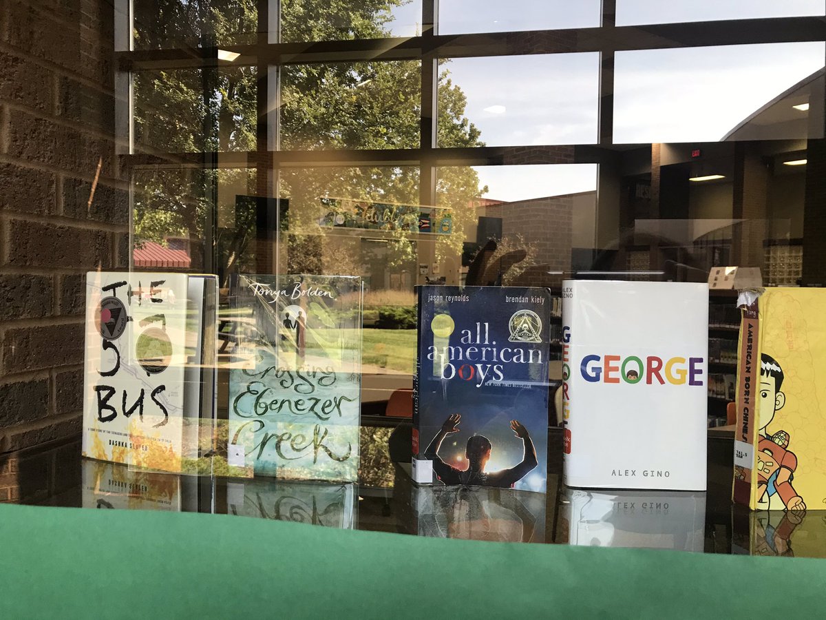 KarrerMS's tweet photo. Thank you KMS media specialist Beth Clark for this new book display! https://t.co/Scl0NN2uVM