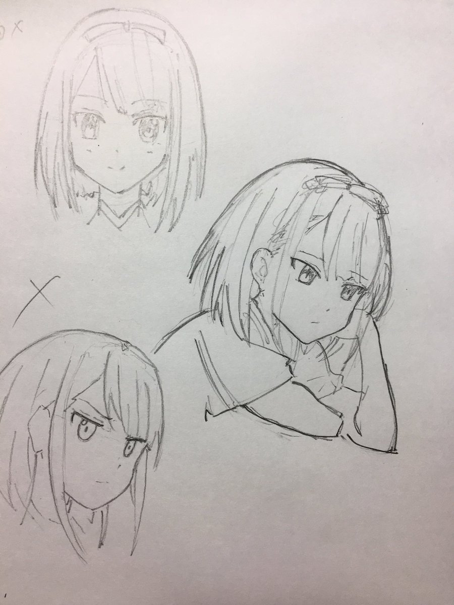 適当に描いてもアウトラインを濃く描けばそれっぽくなることが判明 