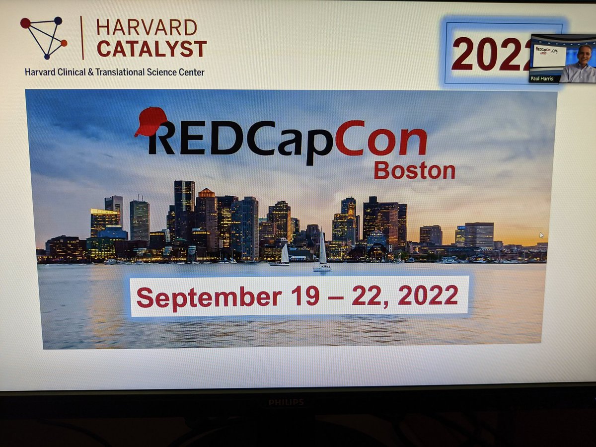 Attending my first virtual conference! #REDCapCon2020 #REDCap #REDCapCon