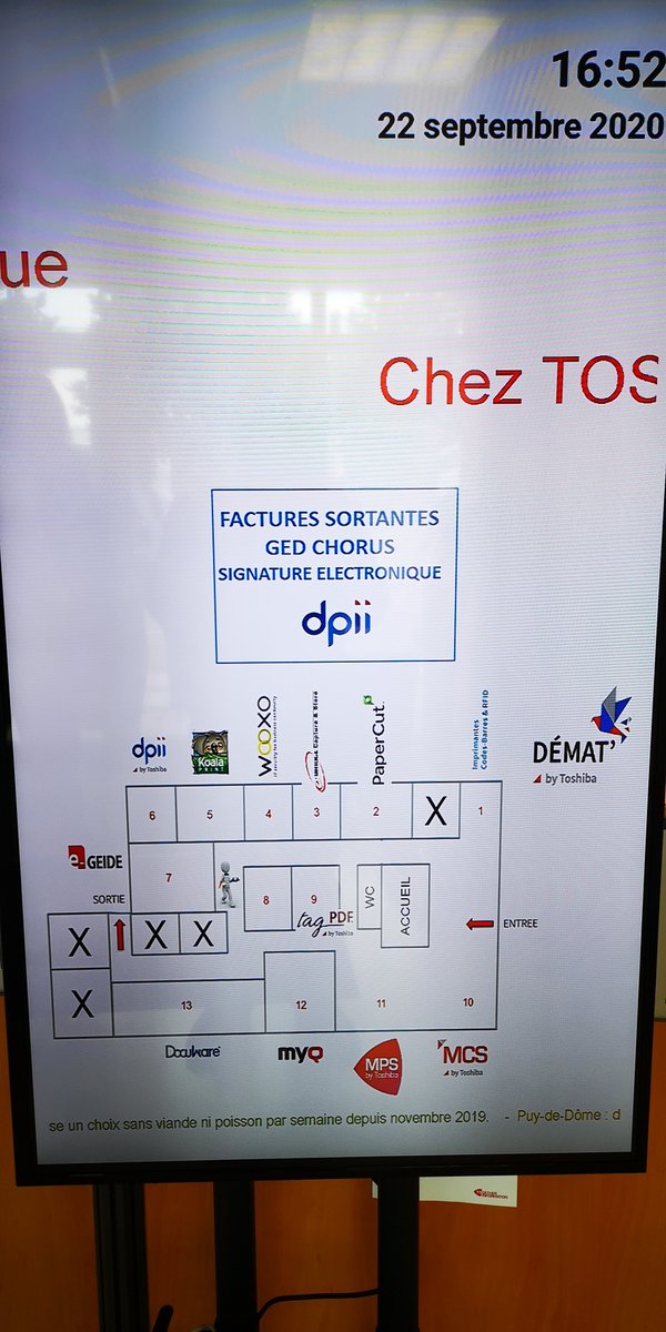 CATHERINEPATUEL's tweet image. #DPii by #TOSHIBA à Clermont-Ferrand - Beaucoup de rendez-vous aujourd'hui, avec des sociétés très intéressées par la solution. Une réussite ! Merci #TOSHIBA 👌