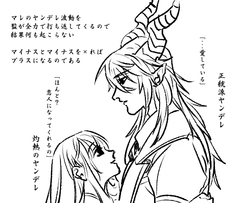 自分の描くマレ監の愛情相関図 