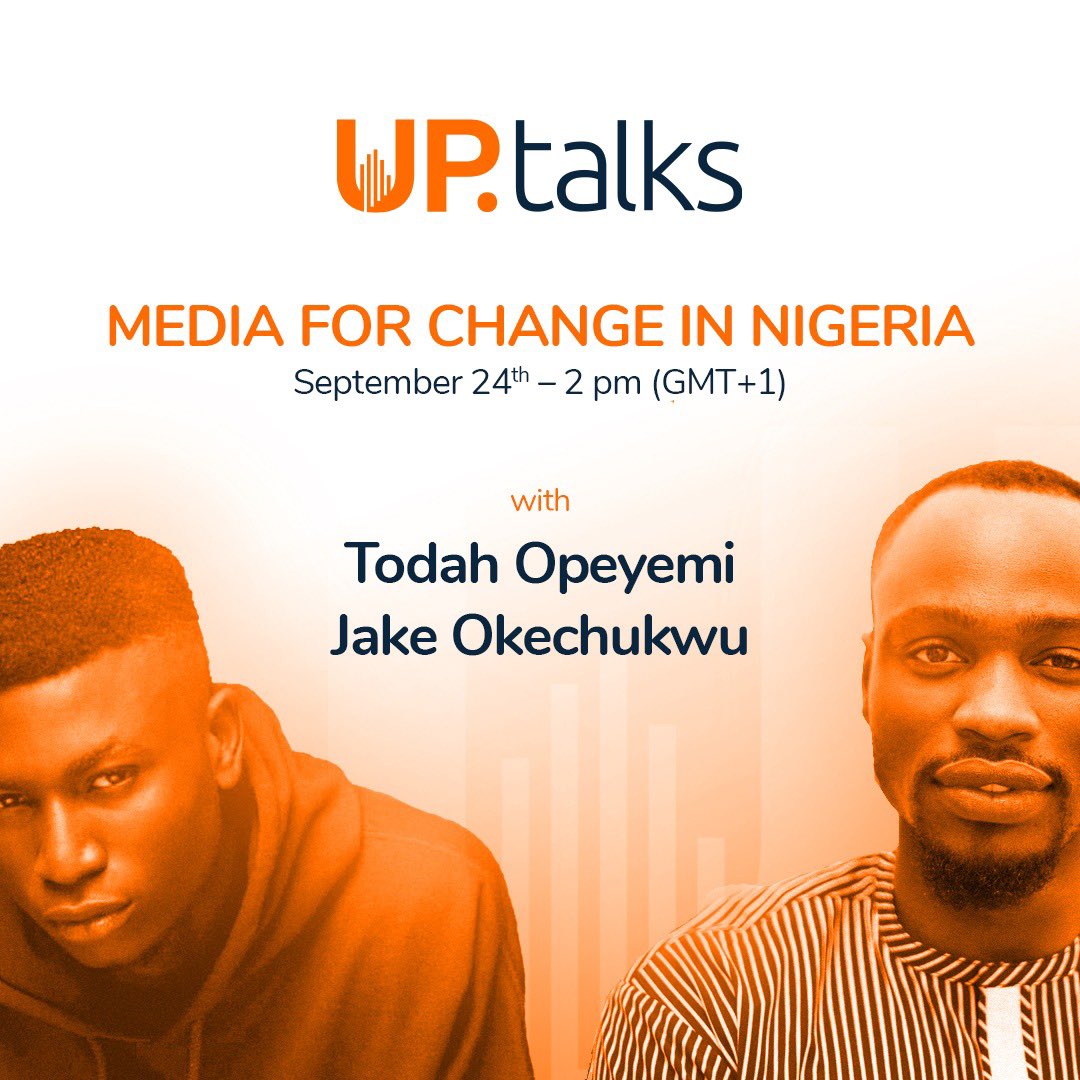 effodu's tweet photo. I will be the first ever guest at tipping.up’s #UPTalks LIVE
#UPTalks is a LIVE series in Instagram promoting global conversions with local perspectives.
Join in. https://t.co/hEw6AyUTyh
