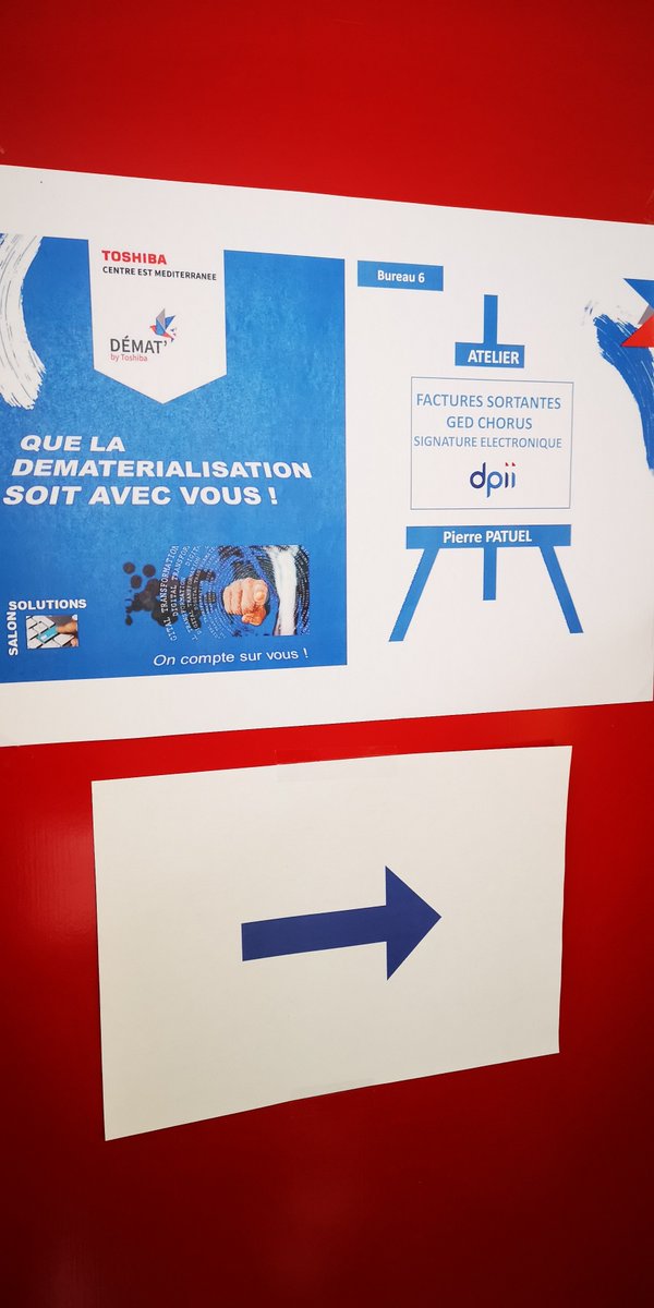 CATHERINEPATUEL's tweet image. #DPii by #TOSHIBA à Clermont-Ferrand - Beaucoup de rendez-vous aujourd'hui, avec des sociétés très intéressées par la solution. Une réussite ! Merci #TOSHIBA 👌