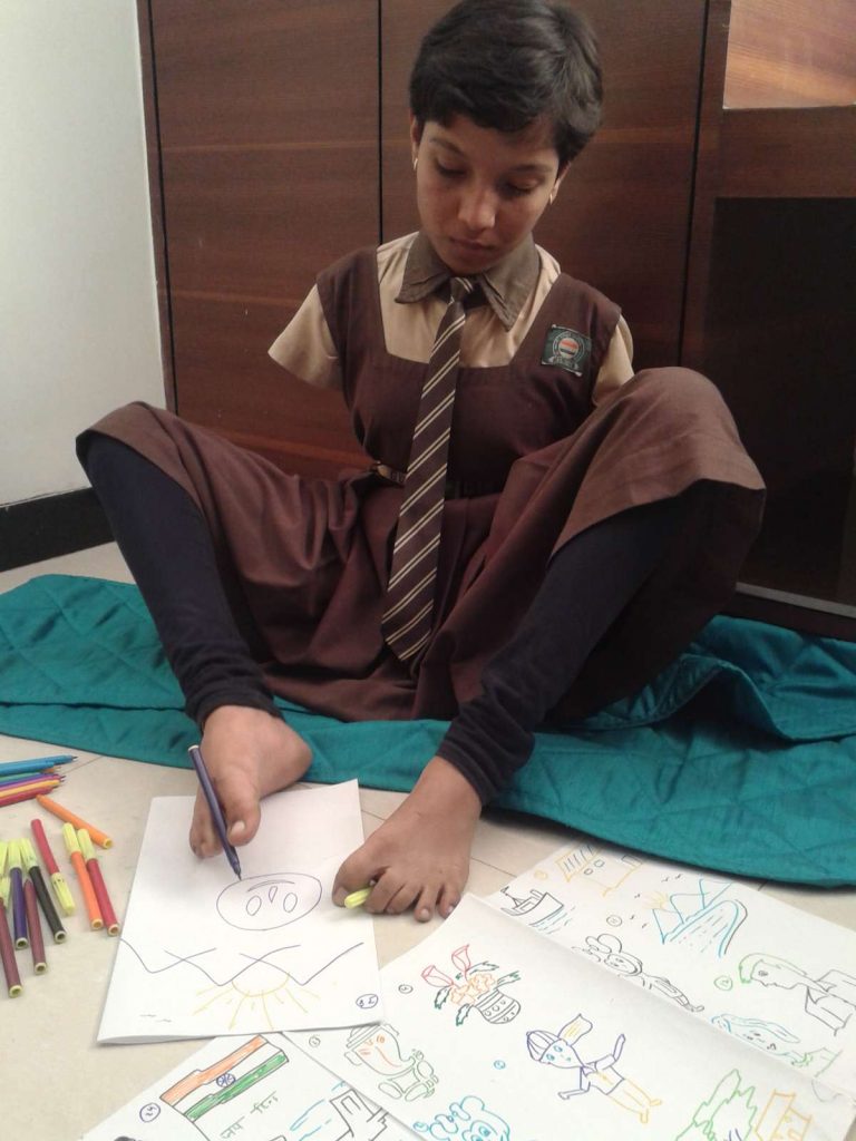 thebetterindia's tweet image. #wednesdaymotivation #WednesdayWisdom

&quot;Your limitation – it&apos;s only your imagination.&quot;

A resident of Raipur, Damini was born without arms. But never once in her journey did she let her disability become a hurdle.