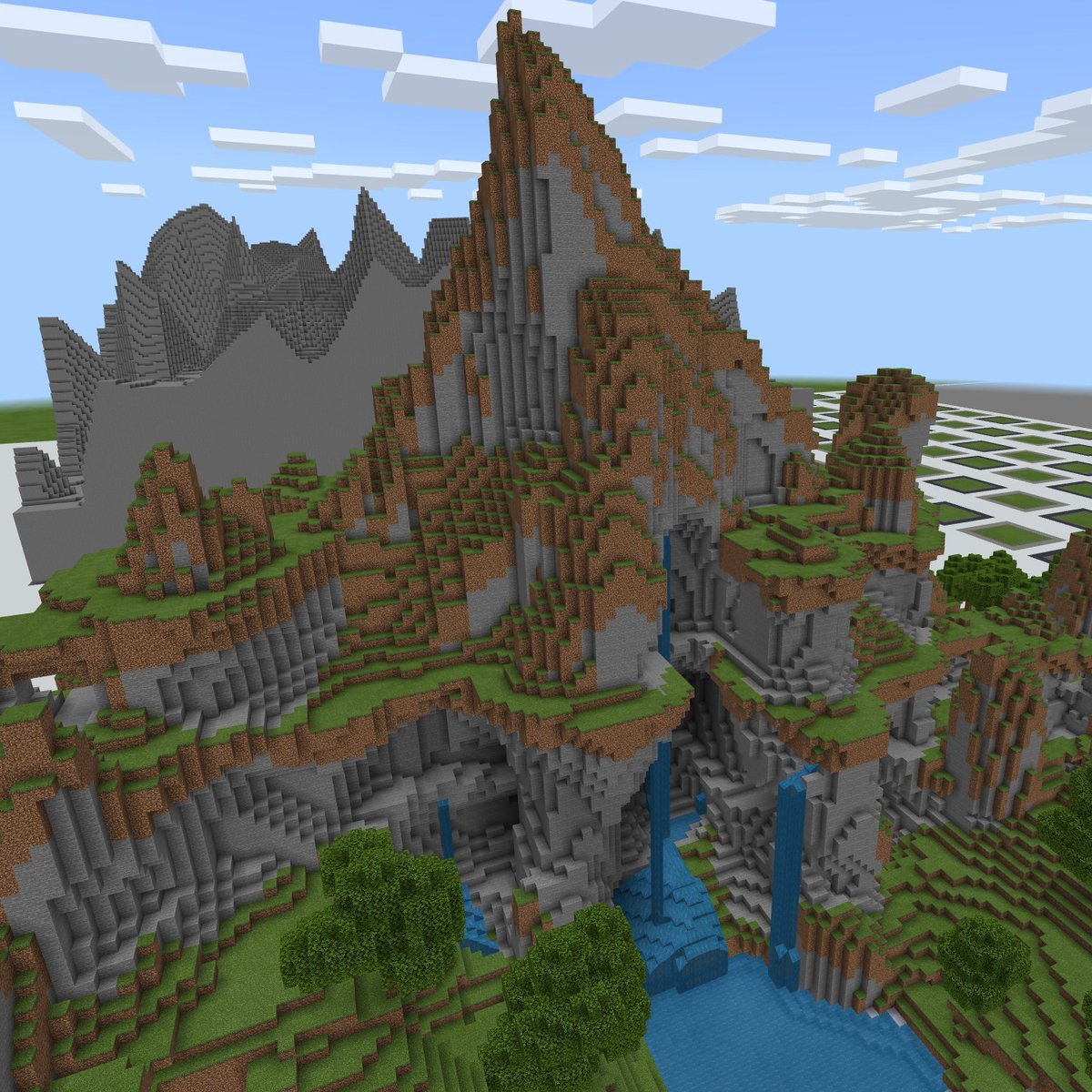 SkywalkerBuilds's tweet image. I&apos;m the #1 @Minecraft Bedrock Terraformer