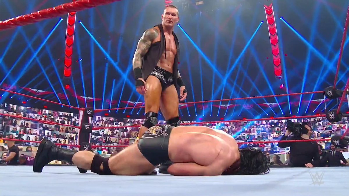 AllaroundWWE's tweet photo. great rivalry between Randy Orton and Drew McIntyre
#WWERaw #WWE https://t.co/Rh61YUyIir