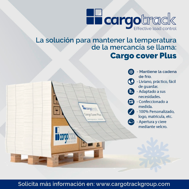 CargotrackEs's tweet photo. ¿Buscas una solución para mantener la temperatura de tu carga paletizada?🌡
Cargo Cover Plus es ideal para transporte 🚛 de medicamentos, alimentos refrigerados o congelados❄ Sistema ágil y rápido para su uso. Visita nuestra Web: https://t.co/nlsNF00vA6
#EffectiveLoadControl https://t.co/uKg03Eb0ZJ