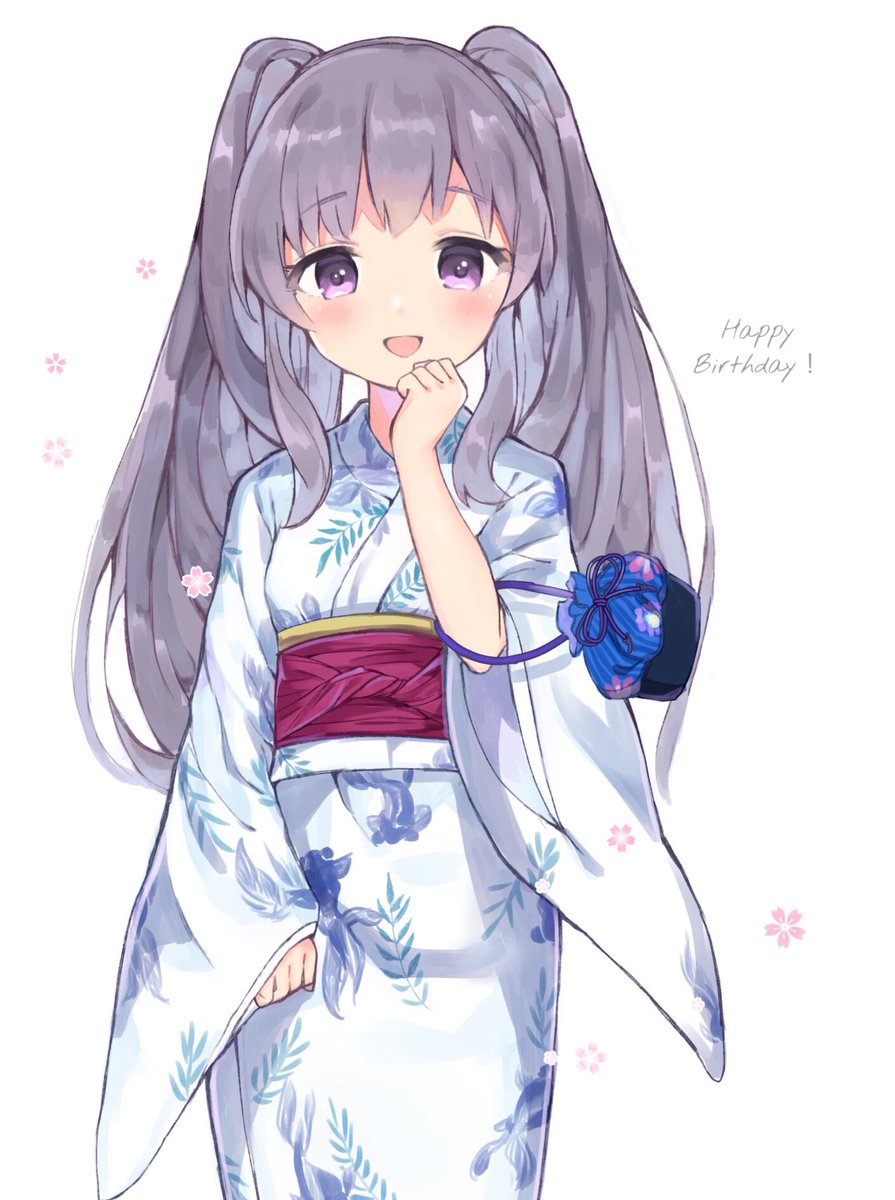 幽谷霧子 「霧子ちゃんお誕生日おめでとう??
#幽谷霧子生誕祭2020 」|きゃらこんのイラスト