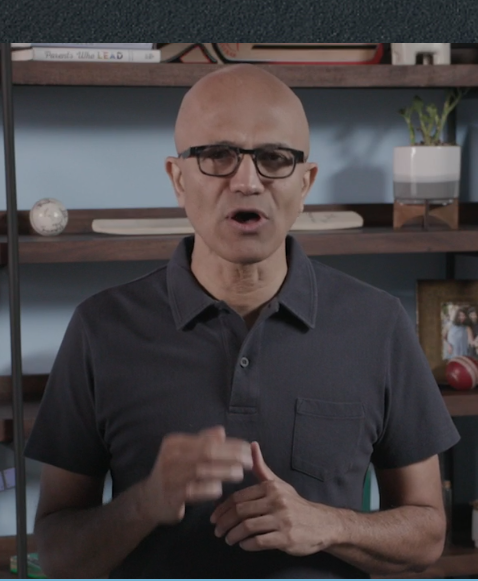 schnella's tweet photo. #AzureOrbital - #wherenoonehasgonebefore #MSIgnite Keynote from @satyanadella #datainspace #itsnotclouditsfarbeyond https://t.co/j55AQVwprm