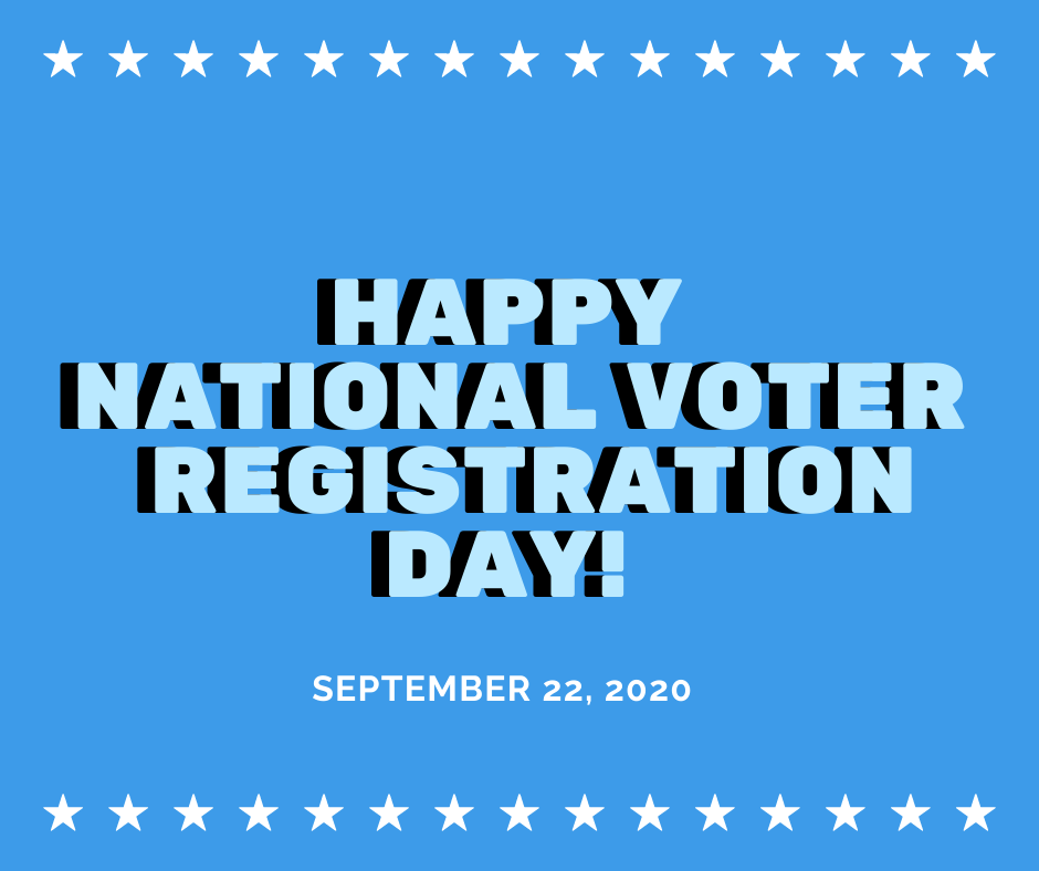 Melanie4NH's tweet photo. Today is National Voter Registration Day!

I encourage my fellow Granite Staters over the age of 18 to register to vote and make your voices heard this fall. Visit https://t.co/nK7N0FGIDd today to register so you can cast your ballot on November 3rd. #votingrights #nhpolitics https://t.co/CHr4PFUd6w