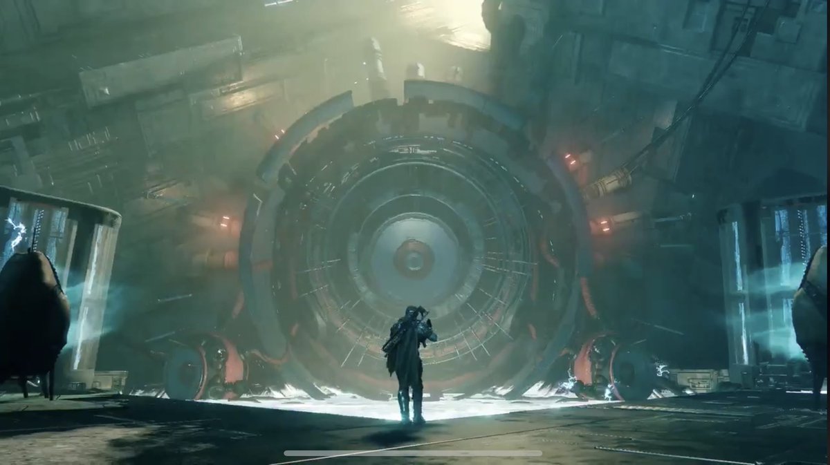 Ok... because I’ll go mad if I don’t talk about it, let’s start. This is not a door to the vault. It’s a portal, likely found within the pyramidion of Europa. Where it leads... IDK. We’ll find out if we can even access the thing.
