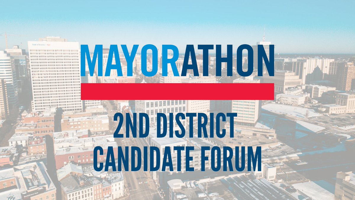 Excited to hear more from candidates across the city? Join us tomorrow for our second forum covering the 2nd District City Council race! To RSVP and for more details head over to our event page here: facebook.com/events/3287884…