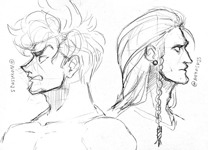 So I wondered what knuckle and shoot would look like with other hairstyles ?????? #hxh 