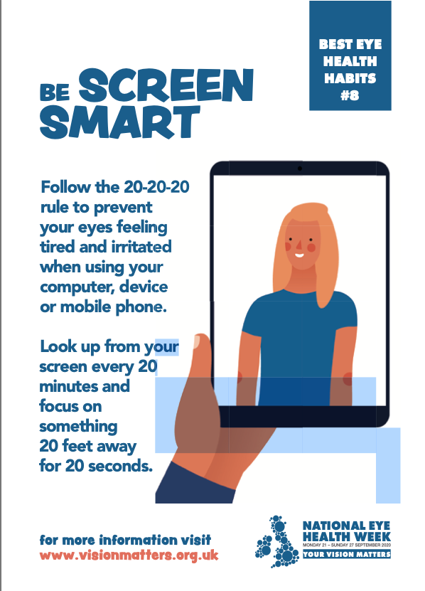 I'm pretty guilty of over-doing the screen time but at least I have some VDU-specific specs to keep me comfortable.  Remember to care for your eyes in National #Eyeweek