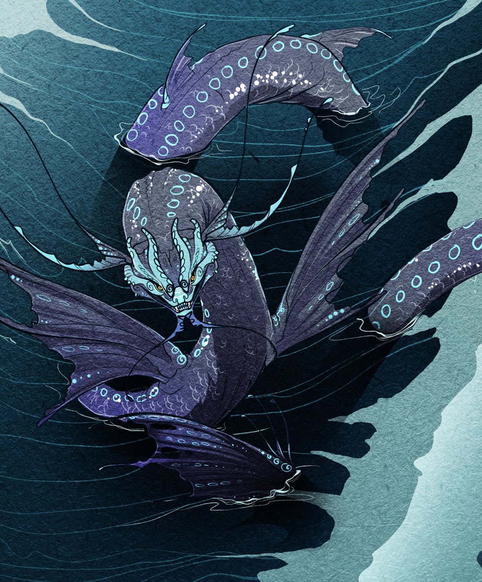 viralcosmos's tweet photo. Ophis #dragon #monster #serpent #sea #master https://t.co/hXDvbgR9Hy