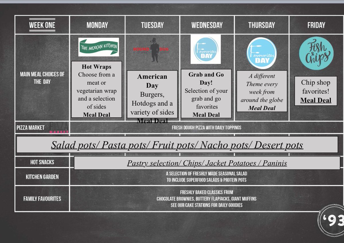 Some amazing grab and go choices on offer this month! <a href="/BilboroughCol/">Bilborough College</a>