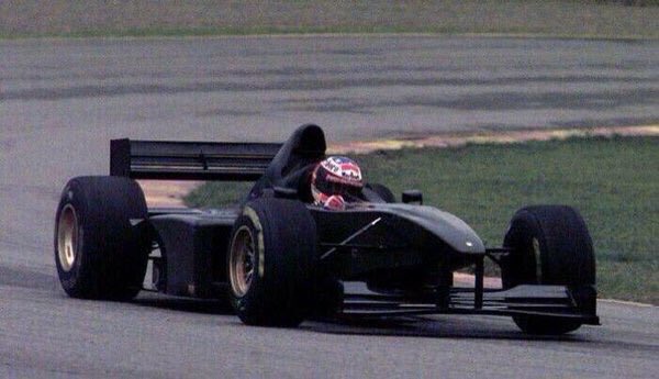 Michael Schumacher 🇩🇪 driving the black Ferrari F300 at the Fiorano test track (1998)